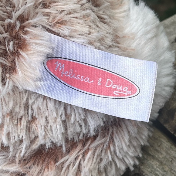 Melissa & Doug Burrow Rabbit Stuffed Animal. - Picture 3 of 6